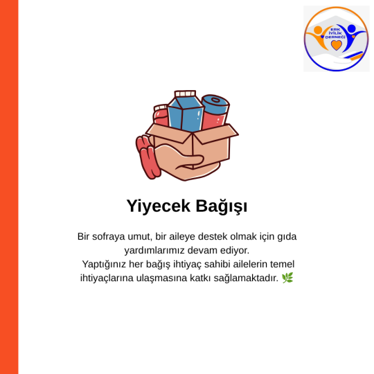 Yiyecek Bağışı